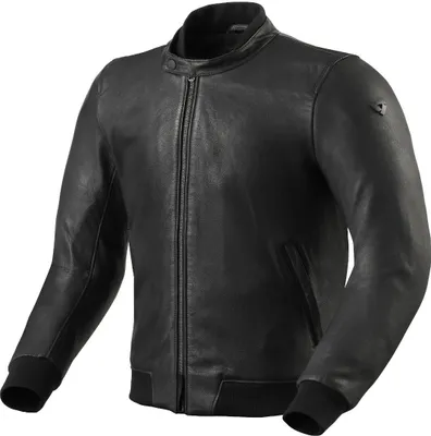 Zdjęcie produktu dla Skórzana kurtka motocyklowa Revit Travon, czarna, 48