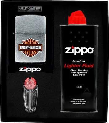 Produktbild von Zippo Feuerzeug Set HARLEY DAVIDSON 7 Geschenk Nr. 1