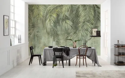 Produktbild von Komar Vlies Fototapete - Palm Fronds - Größe: 350 x 250 cm (Breite x Höhe) - 7 Bahnen, Wohnzimmer, Schlafzimmer, Tapete