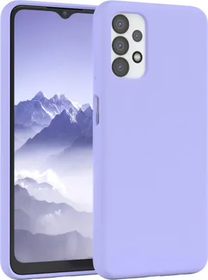 Produktbild von EAZY CASE Silikonhülle für Samsung Galaxy A32 5G Silikon Backcover Schutz in Violett