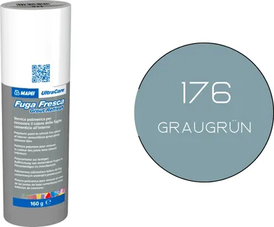 Produktbild von MAPEI® ULTRACARE Fuga Fresca 176 graugrün 160 g Fugensanierfarbe zum Auffrischen der Fugenfarbe