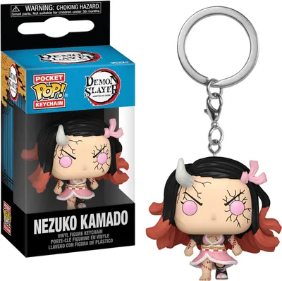 Produktbild von Demon Slayer - Nezuko Kamado - Schlüsselanhänger Funko Pocket POP! Keychain