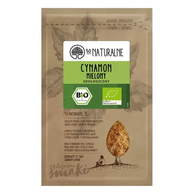 Obrázek produktu pro To Naturalne Mletý skořice ekologická 15 gkoření