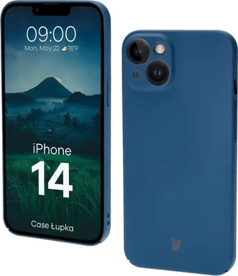 Produktbild von BIZON Case Lupka Apple iPhone 14 blau