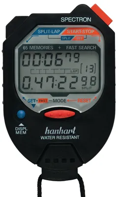 Produktbild von hanhart Digitale-Stoppuhr 1/100Min. 1/100S