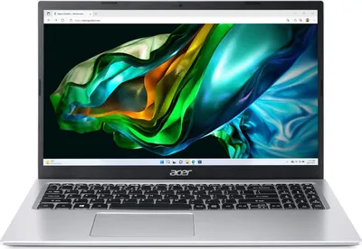 Produktbild von Laptop, 15,6" FHD Display, Intel Core i3-1115G4, 16 GB RAM, 512 GB SSD, Intel UHD Graphics, Windows 11, QWERTZ Tastatur, Silber