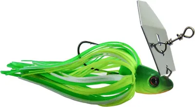 Produktbild von Jenzi Mini Chatter Bait Bladed Jig 5g Chartreuse