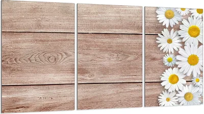 Obrázok produktu pre Kryt varnej dosky 3 kusy 30x52 Sklenený keramický kryt varnej dosky, sedmokráska