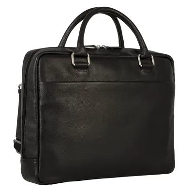 Produktbild von LEONHARD HEYDEN Henkeltasche Umhängetasche mit Laptopfach Berlin Zipped Briefcase 1 Compartment Black schwarz