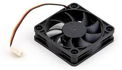 Produktbild von Synology Fan 60*60*15_1, Schwarz, 1 Lüfter, DS112, DS112+, DS112j, DS114., 60 mm, 60 mm, 15 mm