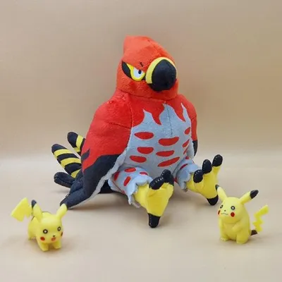 Obrázok produktu pre Plyšová hračka Pokemon Fiaro – 19 cm plyšák Talonflame