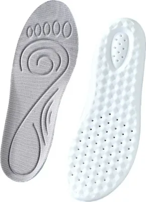 Produktbild von INF Komfortable Sport Einlegesohlen: Hochelastische Stoßdämpfung, Atmungsaktiv, 2er-Set M