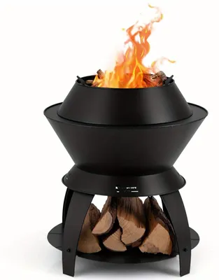 Produktbild von Feuerstelle - Feuerkorb - Außenkamin - Grill - Campingofen - Rauchfrei und effizient