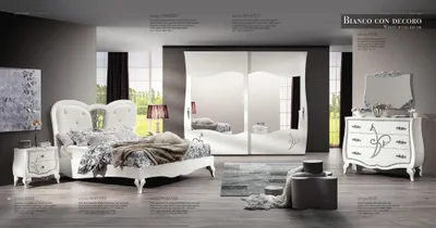 Produktbild von Schlafzimmer Bett Nachttisch Kleiderschrank Kommode Spiegel Neu 6tlg Luxus Set