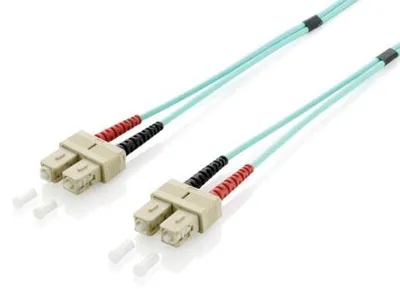 Image de Equip Câble de raccordement à fibre optique SC/SC, OM3, 1.0m