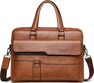 Zdjęcie produktu dla Męska torba crossbody WEIXIER GA-35442 - Brązowa KP35442