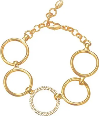 Produktbild von Esprit Damen Armband Edelstahl Gold Peribess ESBR01858B180