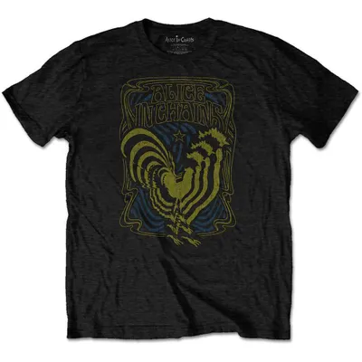 Obrázek produktu pro Alice In Chains Psychedelic Rooster Black M Tričko