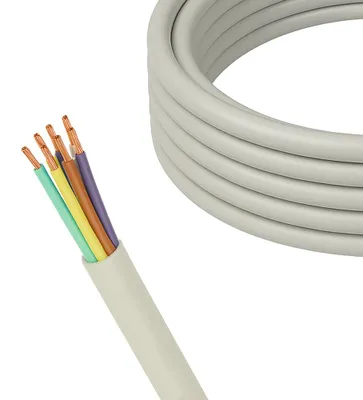 Productafbeelding van 10 meter Lapp 0028508 LiYY stuurkabel, 8x0,5 mm², datakabel, verlengkabel voor LED, signaalkabel met 8 aders, deurbel kabel, datakabel