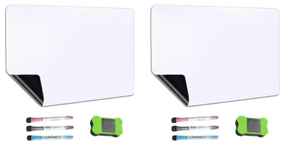 Produktbild von Magnetisches Whiteboard-Kalenderset mit 6 Stiften für den Kühlschrank