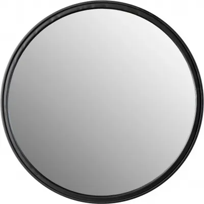Produktbild von Matz rund Wandspiegel Ø60cm Schwarz