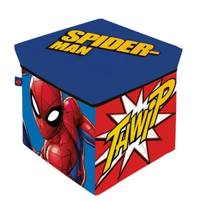 Immagine prodotto di Contenitore per giocattoli Spiderman 30×30×30 cm