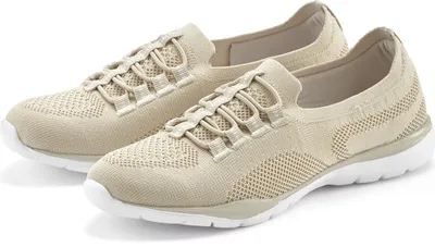 Produktbild von LASCANA Sneaker Slipper, Halbschuh, Slip-On-Sneaker, beige Größe 41