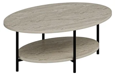 Image de Table basse élégante en marbre, au design moderne