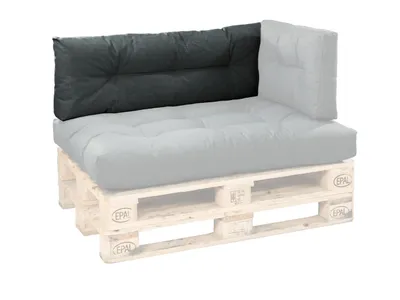 Immagine prodotto di XDREAM cuscino per pallet antracite | schienale singolo | cuscino per Euro pallet