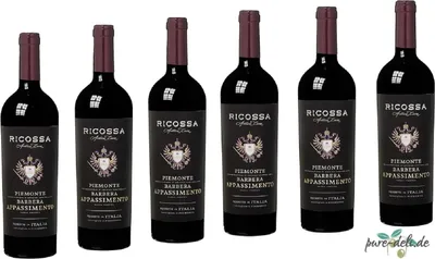 Produktbild von Ricossa Barbera DOC Appassimento 6 x 0,75 Ltr  JG: 2022