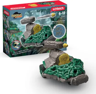 Produktbild von schleich ELDRADOR CREATURES Dschungel Düsenjet Fahrzeug mit Mini Cretaure, Aktion/Abenteuer, Monsters and dragons, Jungle World, 7 Jahr(e), Grün, Grau, Mehrfarbig