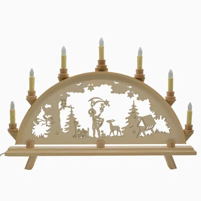 Produktbild von Lichterbogen - Sterntaler, 55 cm, Original Erzgebirge
