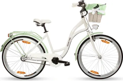 Obrázok produktu pre Mestský bicykel Goetze Style 26" – 3 rýchlosti Nexus, oceľový rám 17", LED osvetlenie, košík