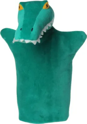Produktbild von Krokodil Handpuppe, Märchenmarionette Serie, 28 cm, allergikerfreundlich