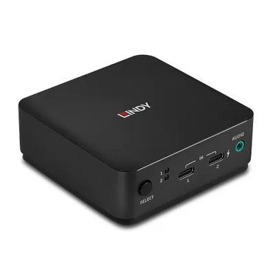 Productafbeelding van Lindy 2-poorts USB-C naar DisplayPort 1.2 KVM-switch