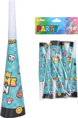 Zdjęcie produktu dla Trąbki imprezowe HRA 20 cm, 6 szt.