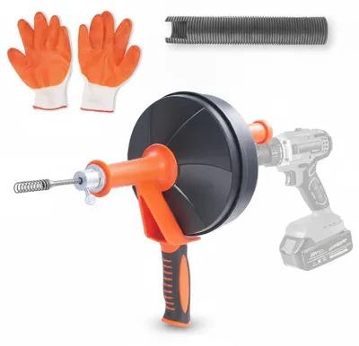 Imagen del producto de JL Cuisine - Desatascador para desagües - 76,2 cm - Limpiador de tuberías, Imagen generada por IA