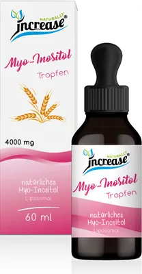 Produktbild von Liposomale Myo - Inositol Tropfen hochdosiert - (120.000mg Myo - Inositol pro Packung) 4000mg Myo - Inositol pro Tagesdosis - MCT Öl
