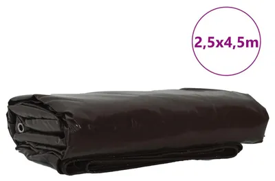 Image de vidaXL Bâche 650g / m² Marron 2,5 x 4,5 m Canvas avec revêtement PVC