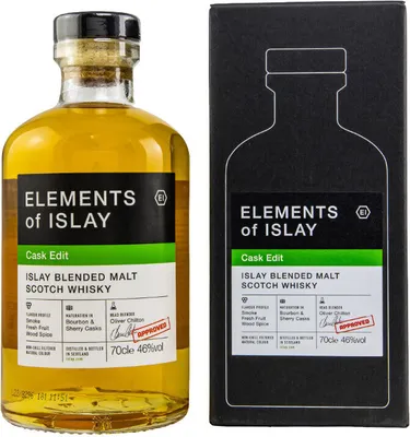Produktbild von Elements of Islay Cask Edit - Islay Blended Malt Scotch Whisky
