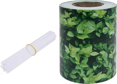 Zdjęcie produktu dla Osłona na ogrodzenie ogrodowe, PVC, 35x0,19 m, zielona