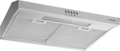 Zdjęcie produktu dla Wyciąg 60 cm z oświetleniem LED Wyciąg podszafkowy 135 m3 67W srebrny