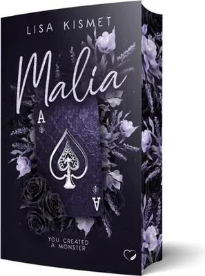 Produktbild von Malía – Düsterer Romantic Thriller mit limitiertem Farbschnitt: Kartenspiel als Todesurteil