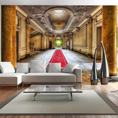 Produktbild von Basera Fototapete Motiv visuelle Raumvergrößerung 101104-3, Vliestapete, 350x245 cm