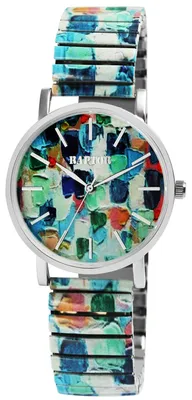 Produktbild von Damenuhr Edelstahl Colorful Edition Colorful Edition, Mineralglas