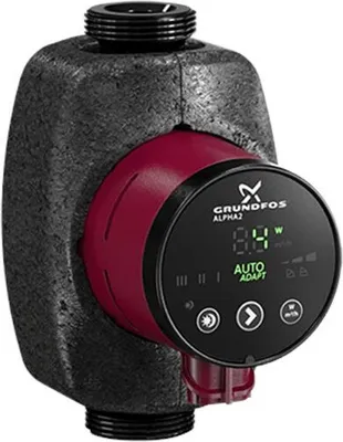 Produktbild von Grundfos Alpha 2 25-60 180mm 99411175 Heizungspumpe Umwälzpumpe Alpha2 3-18W