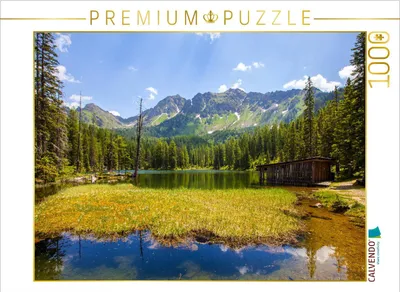 Produktbild von CALVENDO Puzzle Der romantische Tauernkarsee | 1000 Teile Lege-Größe 64x48cm Foto-Puzzle für glückliche Stunden