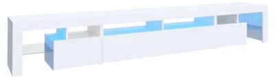 Obrázek produktu pro vidaXL TV skříňka s LED světly bílá 260x36,5x40 cm