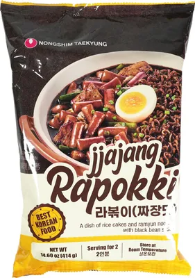 Produktbild von Nongshim Topokki mit Ramyun & Jjajang Soße 414g