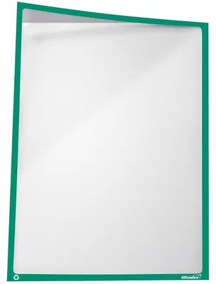 Produktbild von Infotasche Recycling magnetisch A3 435x312mm grün VE=25 Stück